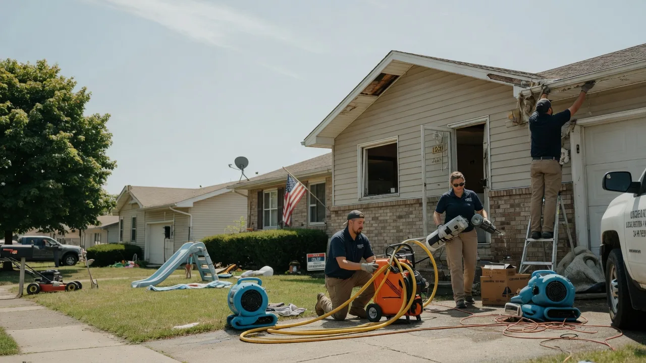 Water Damage Restoration in Burlington, ND near me
